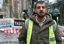 Direnişteki İzmir Büyükşehir Belediyesi Modüler Tuvalet Temizlik İşçisiyle Yaptığımız Röportajı Yayınlıyoruz