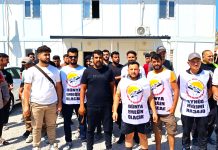 Hatay’da ücretleri ödenmeyen TOKİ işçilerinin eylemi devam ediyor