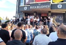 Buca Belediyesi işçilerinin işgal eylemi ikinci gününde!