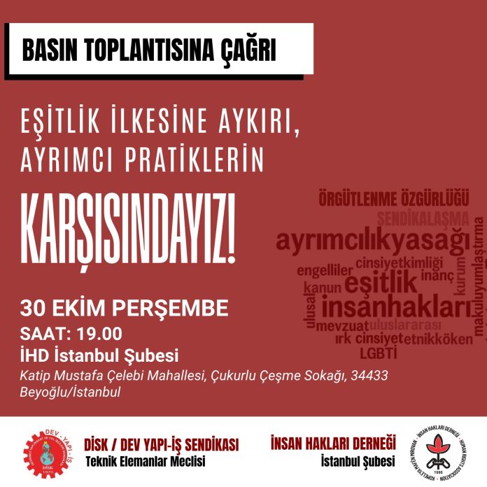 Basın Toplantısı İHD