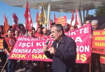 Nakliyat İş’ten Doğuş Otomotiv önünde kitlesel protesto!