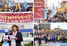 İzmir’de “Geçinemiyoruz” mitingi