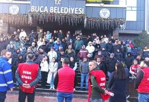 Maaşları ödenmeyen Buca Belediyesi işçileri iş bıraktı!